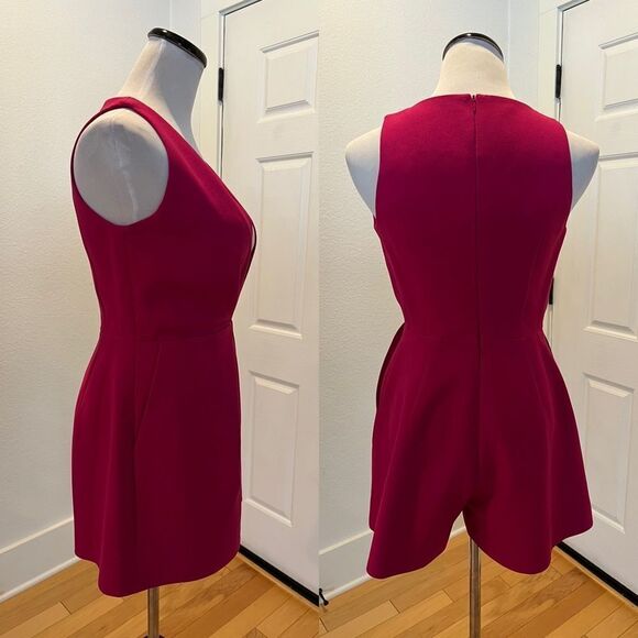 Finders Keepers The Creator Fuchsia Romper small low cut - Picture 3 of 4